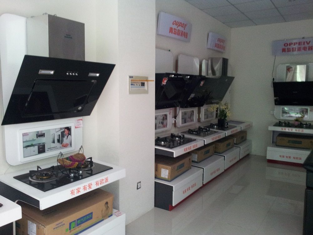 成都青島歐派廚衛(wèi)大港建材城專賣店 一站式家用電器銷售新體驗